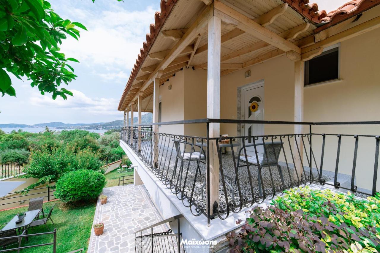 Helianthos Villa - Apartment No3 카발라 외부 사진