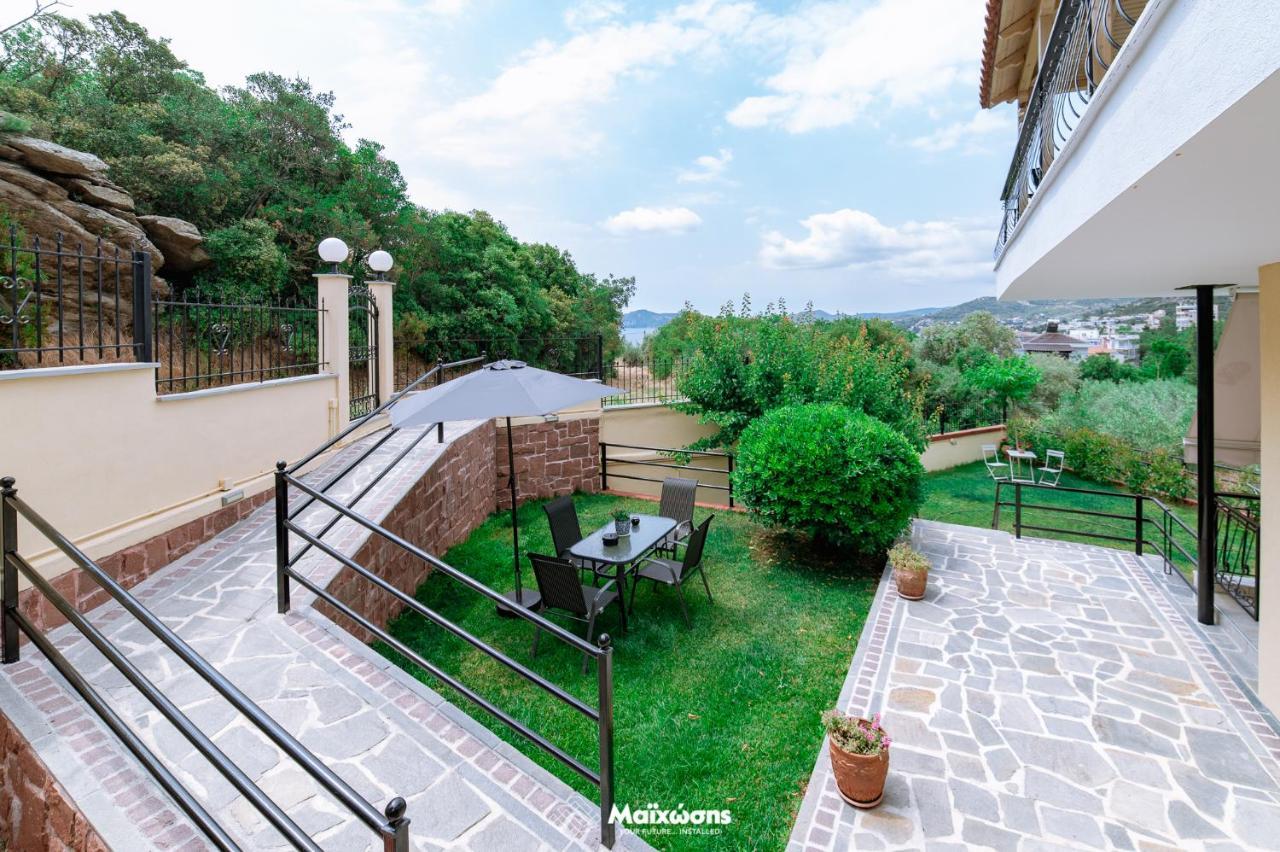 Helianthos Villa - Apartment No3 카발라 외부 사진