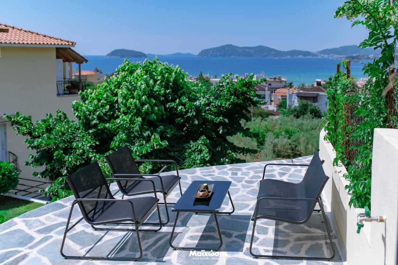 Helianthos Villa - Apartment No3 카발라 외부 사진