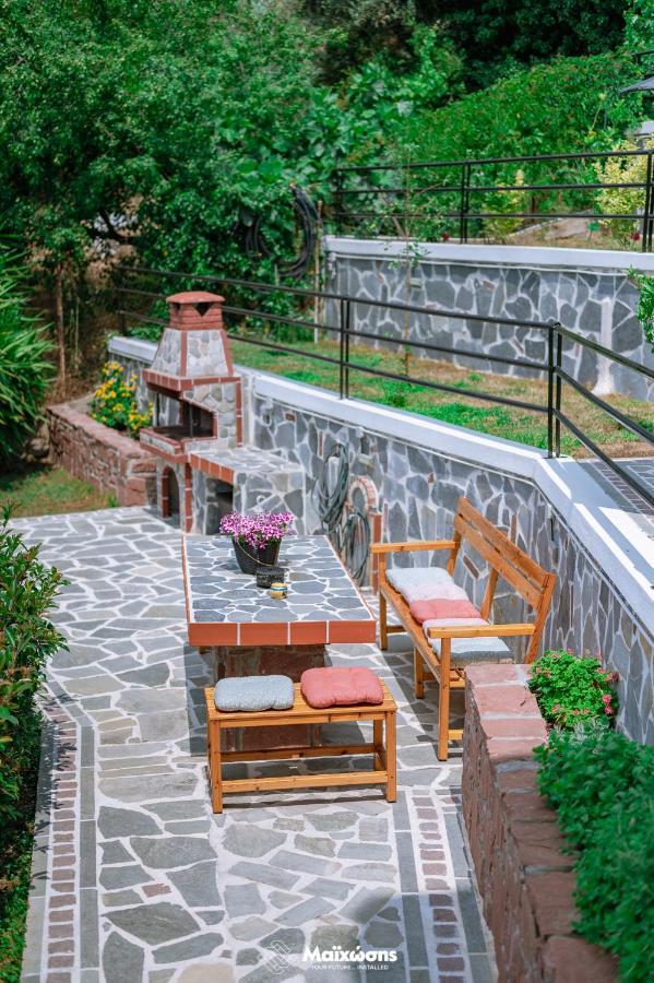 Helianthos Villa - Apartment No3 카발라 외부 사진