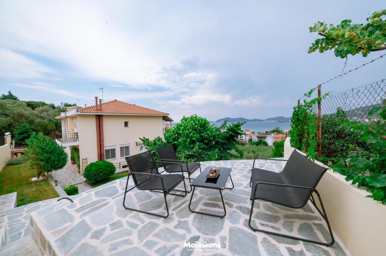 Helianthos Villa - Apartment No3 카발라 외부 사진