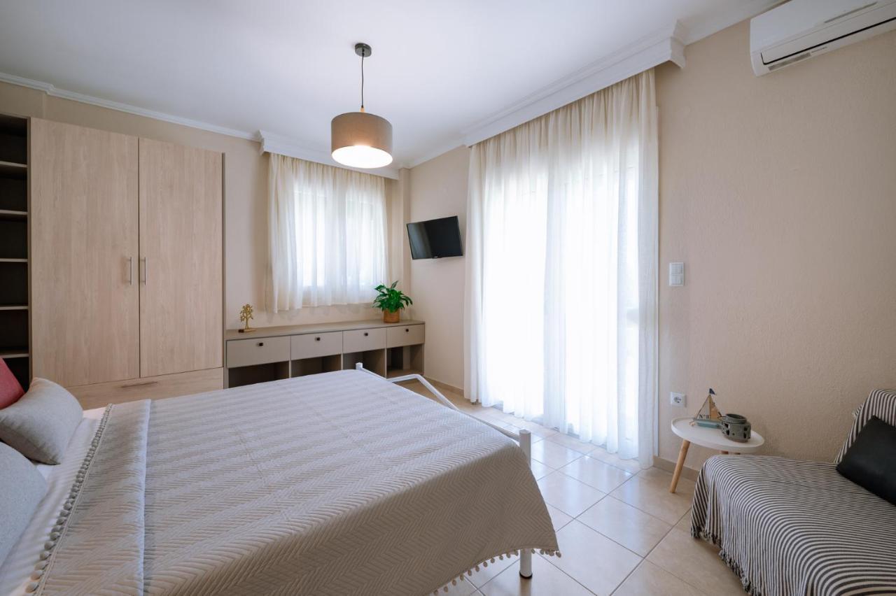 Helianthos Villa - Apartment No3 카발라 외부 사진